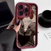 Vintage Red Bats Skull Trendy Pattern Silicone Phone Case For iPhone 16 15 14 13 12 11 Pro Max 7 8 Plus X XS XR Shockproof Cover