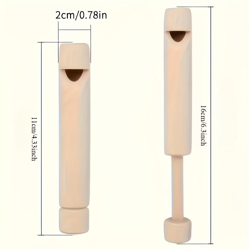 Handmade Solid Wood Bird Song Tube with Stopper, Portable Handheld Musical Tool, Ideal for Outdoor Fun & Creating Beautiful