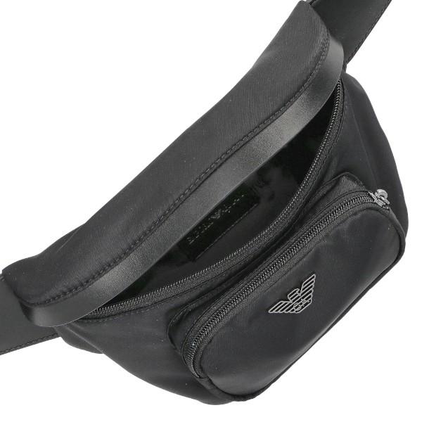 Emporio Armani impressive men's waist bag black