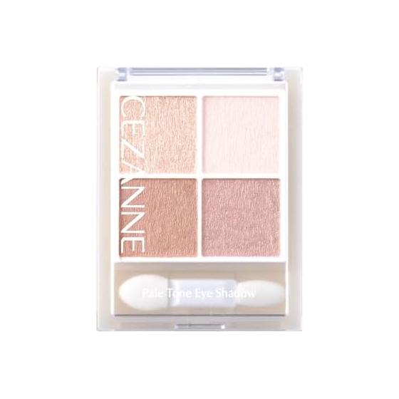 Тени для век Cezanne Pale Tone 01 Cotton Beige Pale Color Light Beige
