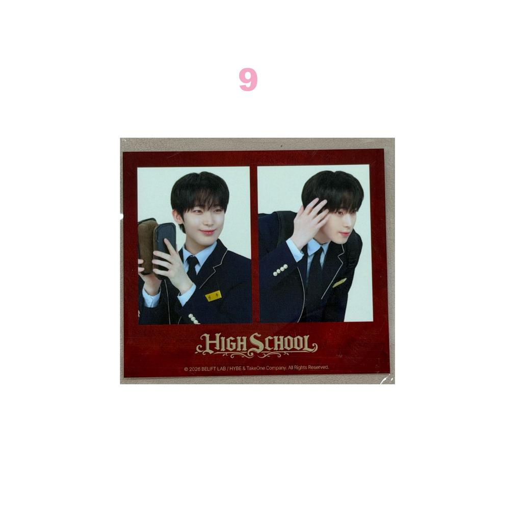 official ENHYPEN WORLD COUPON CARD SPECIAL ver. COLLECTION