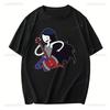 Funny Cartoon Printing T Shirt Adventure Time Cotton T Shirt for Men and Women Casual Wear Classic Anime Graphic Man's T Shirts