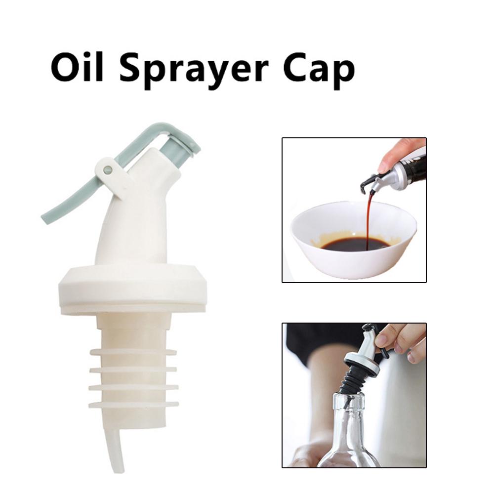 Sticlă de turnare Pulverizator de ulei Capac dozator Dozator de băutură pentru ulei de măsline, oțet, butelii de turnare