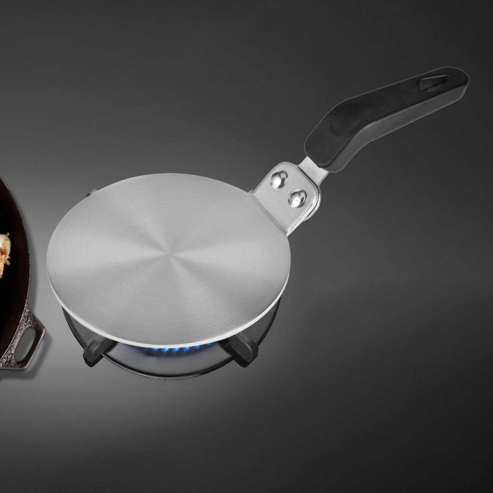 Heat Diffuser Plate Multipurpose Stainless Steel Cooking Utensil Adapter for Electric Stove and Restaurant