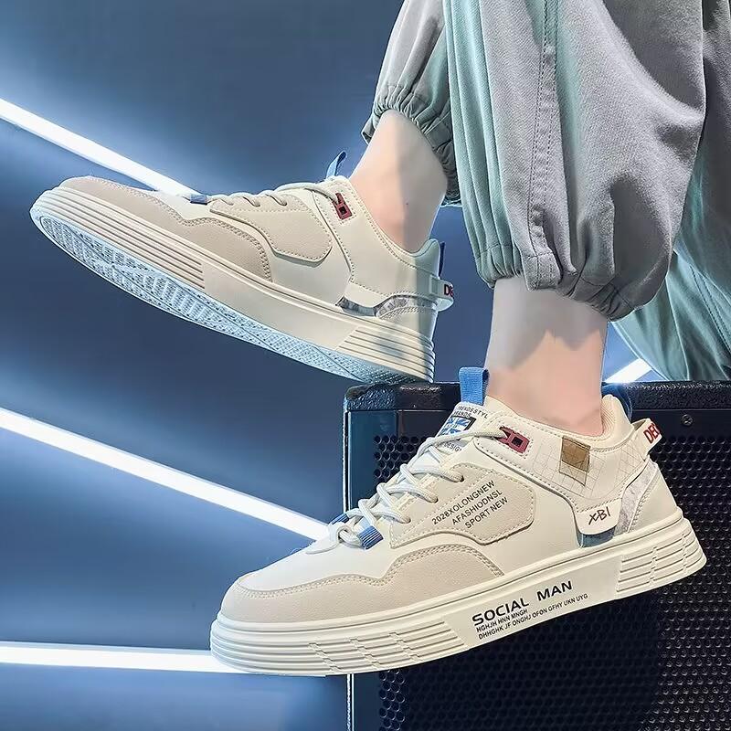 Men's shoes new summer little white shoes trend extra large size board shoes size casual sports shoes