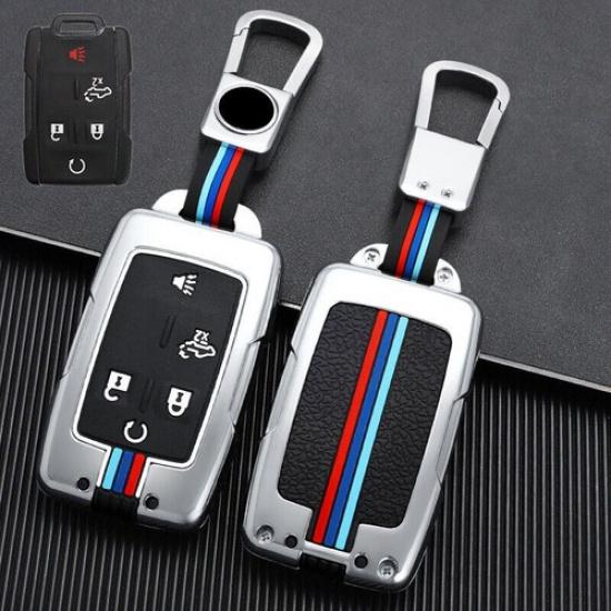 Zinc Alloy Car Key Case Cover For Chevrolet Silverado Colorado Suburban For GMC