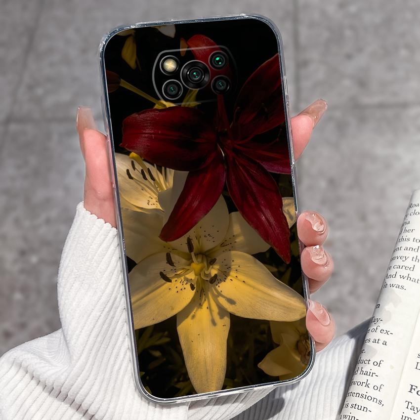 Clear Phone Case For Xiaomi Poco X3 X4 NFC X5 X6 X7 Pro F3 F4 GT F5 Soft TPU Casing Retro Pocket Watch Patterns Shockproof Shell For Xiaomi Cover Capa