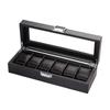Additional Velutinous Lined Watch Storage Case Secure Metal Grip Plan For Jewelry Display And Travel
