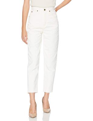 Lee Jeans STANDARD WARDROBE Tapered Denim XXS [Official] Pants, Women's, White,