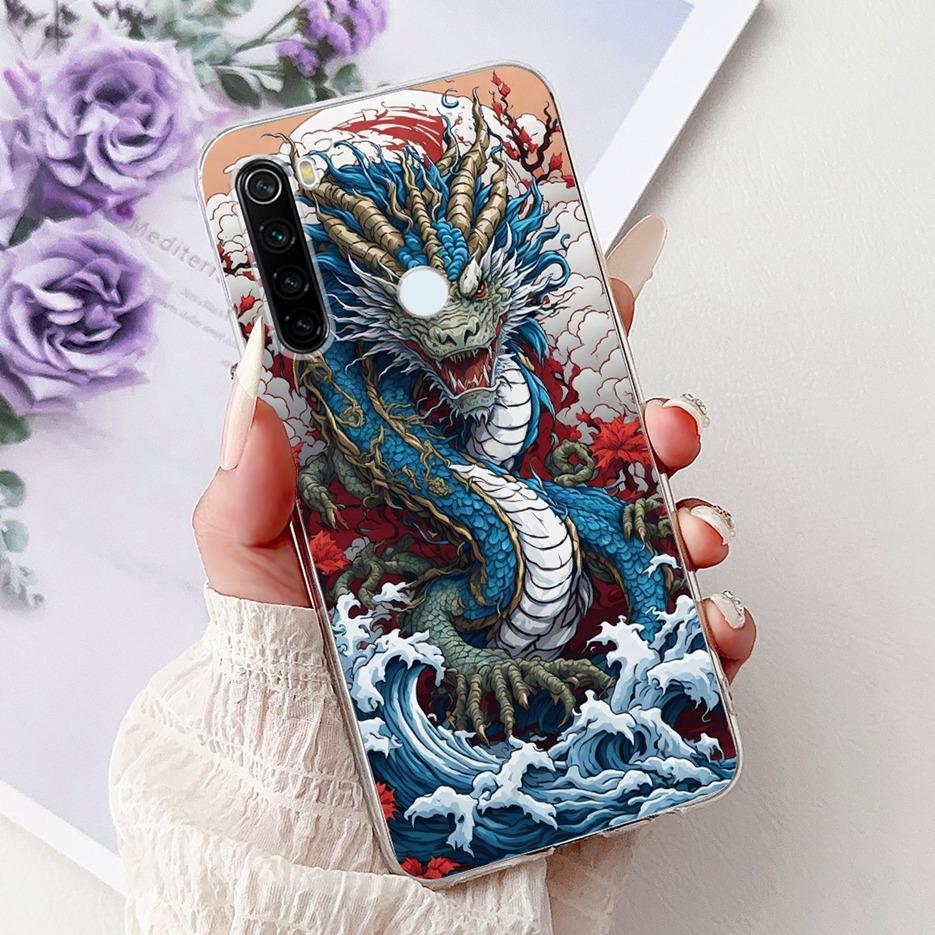 For Xiaomi Redmi Note 8 2021 Case Note 8T New Fashion Painted Cover Soft Silicone Phone Case For Redmi Note 8 Pro Note8 T Fundas
