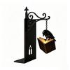 Compact Mini Size LED Bookshelf Decor Light Fine Craftsmanship Desktop Ornament  Study Room