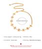 Bohemian Retro Metal Smiley Face Waist Chain Sunflower Summer Fashionable Dress Waist Versatile Body Chain Sexy Accessories