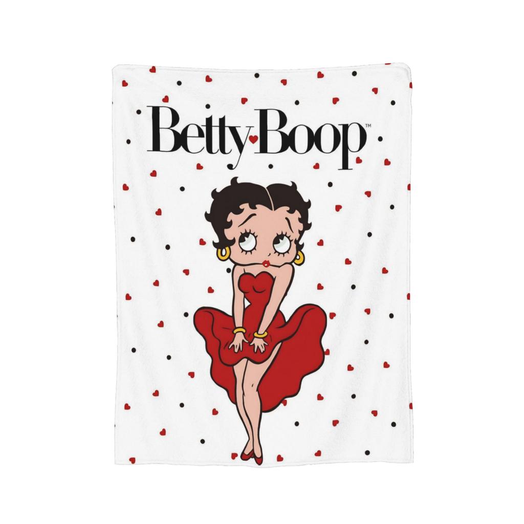 B-Bettys Boops Merch Blanket Super Soft Warm  Throw Blankets for Bed 50x60 Inches Multi-size Bedding Throws