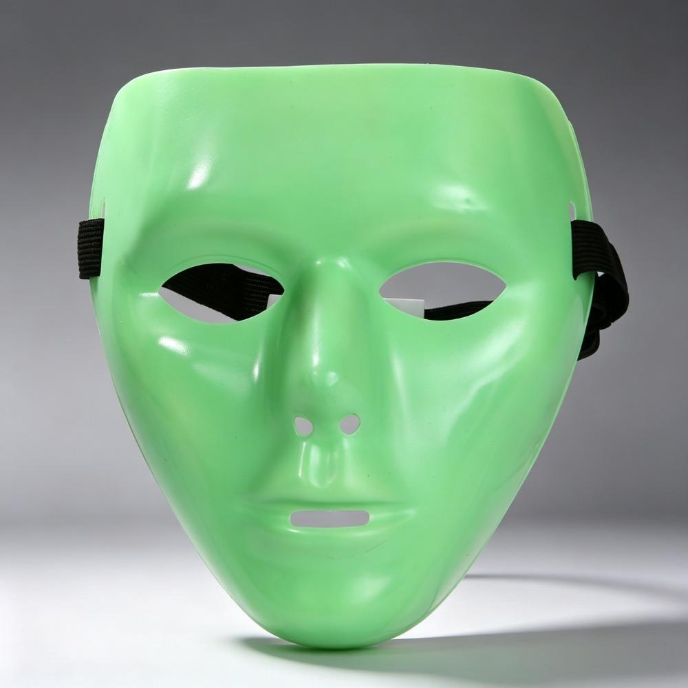 Fashionable Elastic Strap Halloween Face Masque Plastic Reusable Party Headwear Mask Headwear Structure Cosplay Masque For Adult