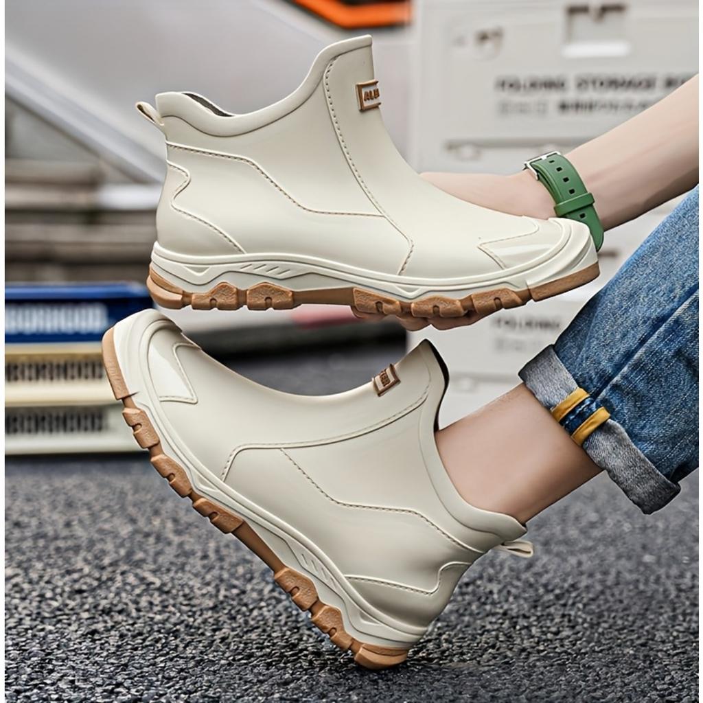 Women Men Outdoor Fashion Rain Boots Rain Shoes, High Quality, Waterproof and Non-slip Rain Shoes, Water Shoes, Garden Shoes, Fishing Shoes