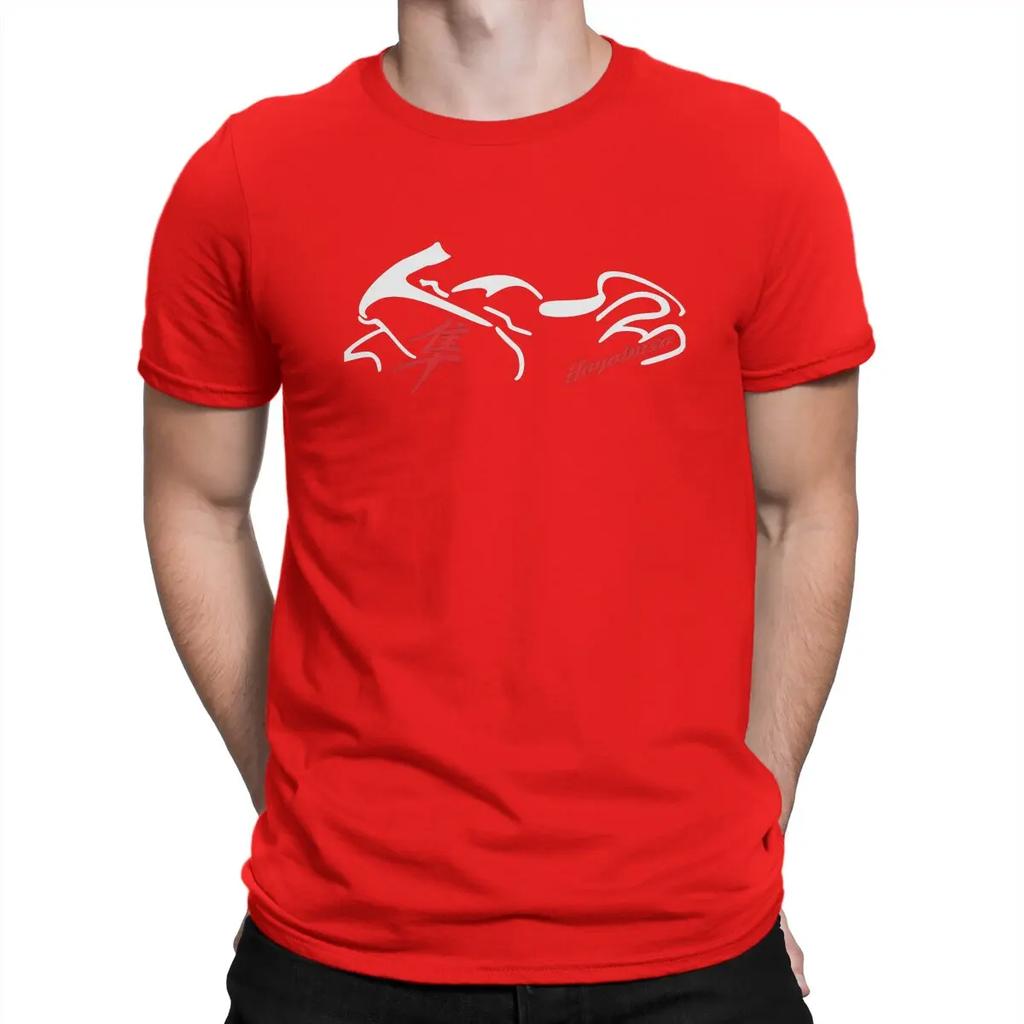 Hayabusa T-Shirts 100% Baumwolle Lustiges T-Shirt Rundhals S-SUZUKI T-Shirt Kurzarm Kleidung Geschenkidee