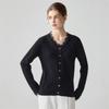 Lekasha Women's Cashmere Knitted Lace Sweater with Loose Elegant Collar