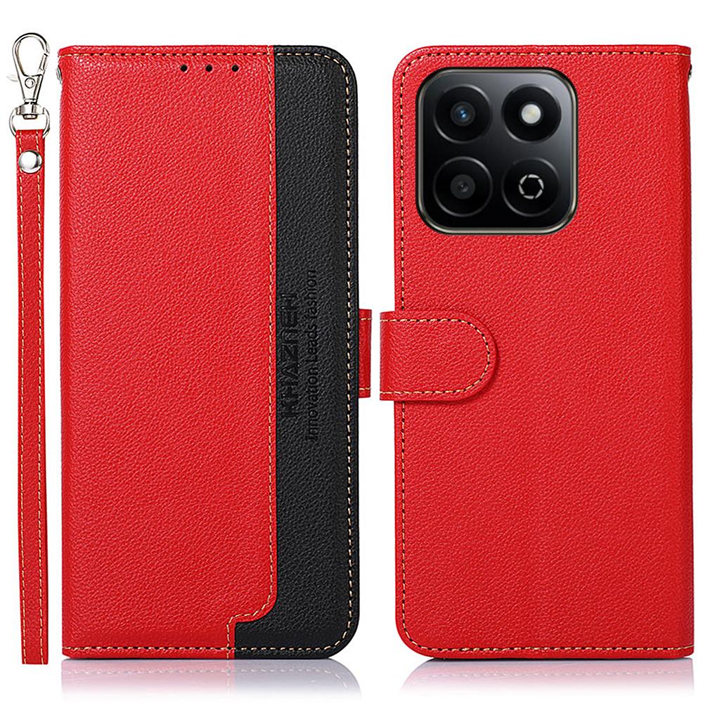 For Honor X7c 4G/200 Smart 5G/Play 60 Plus 5G Case RFID Blocking Wallet PU Leather Phone Cover