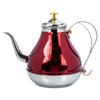 Large Capacity Stainless Steel Tea Kettle Milk Tea Pot Heat Resistant Ergonomic Handle Lightweight Elegant Design Home Portable