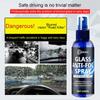 Long-lasting anti-fog spray, suitable for car glass and helmets, windshield and car window defogging agent, improve the clarity