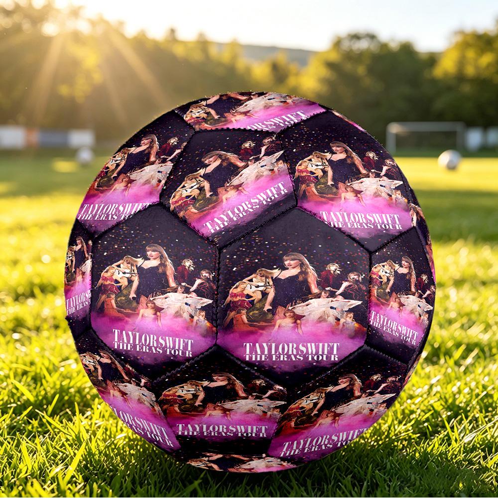 Taylor Swift Print Size 5 Soccer Ball Durable Shock?Absorbing Sports Ball For Training Match Outdoor Playing
