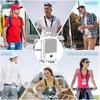 Portable Waist Fan Hanging Neck Fan Mini USB Rechargeable Portable Waist Clip Fan for Outdoor Sports Working Travel Small Fan