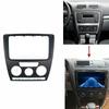 2DiN Navigation Frame centre console Dashboard audio panel for skoda Octavia 2007-2009 Accessories Decoration Only framework
