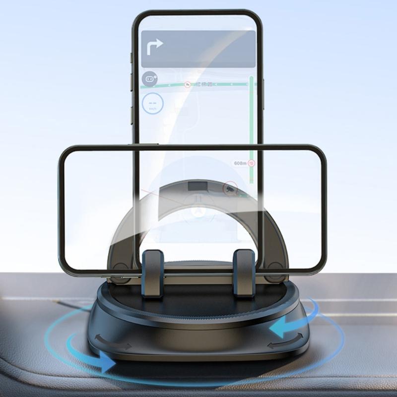 Not Slip Dashboard Phone Mount with Quick Release Sturdy Car Dashboard Phone Holders with Not Slip Base for Devices