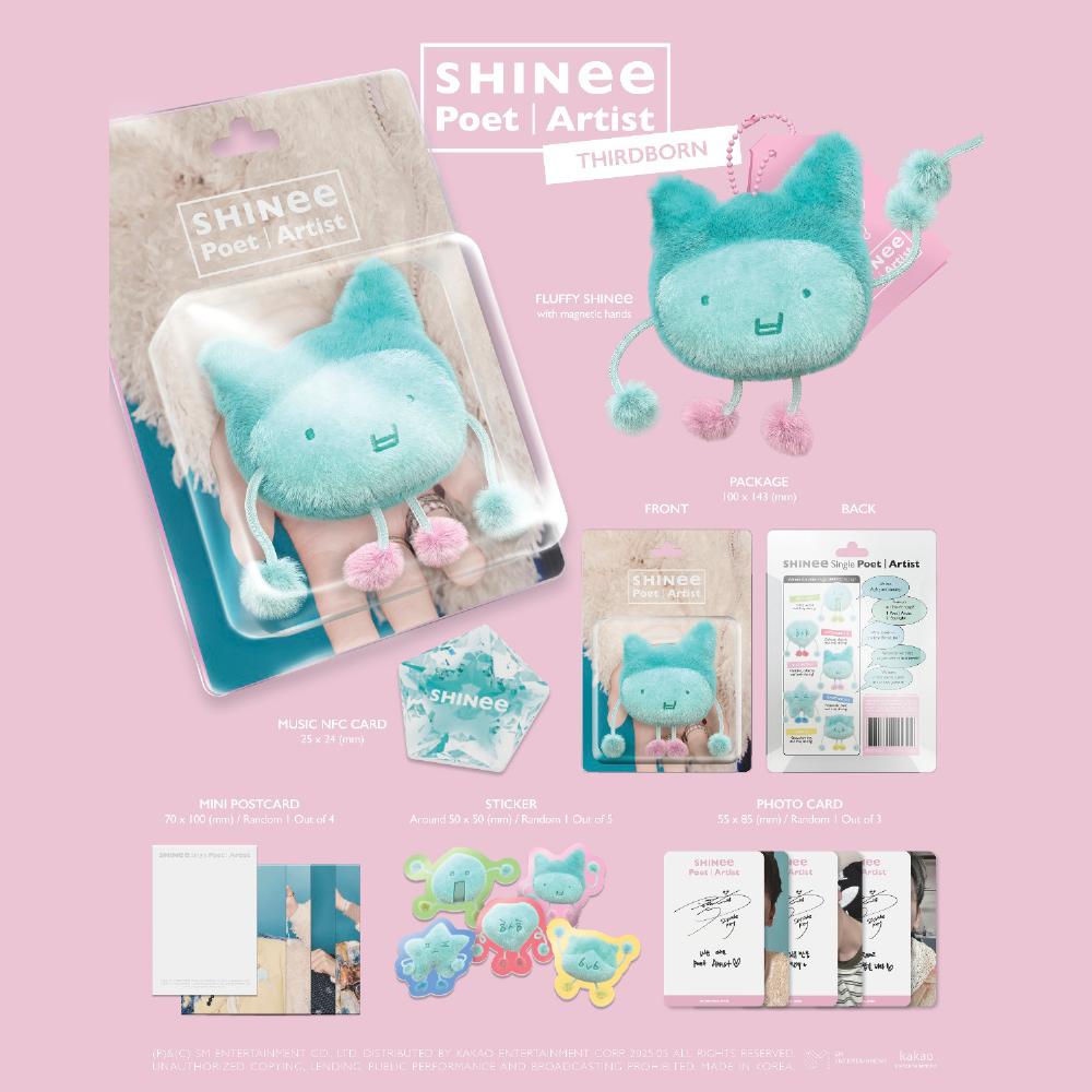 

SHINee Поэт l Артист Сингл Альбом Пушистая версия SHINee Third Born ver.