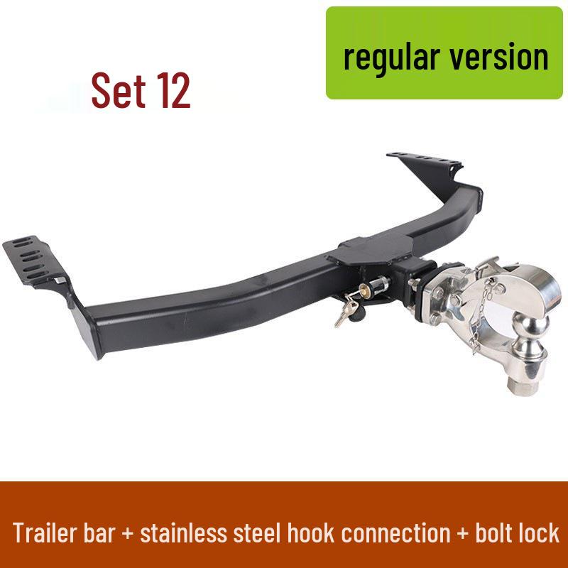 Compatible Tow Hook Frame for Toyota Prado FJ: Rear Towing Modification