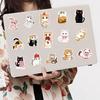 50 Cartoon Cute Cat Doodle Stickers Decorative Ipad Suitcase Notebook Diy Waterproof