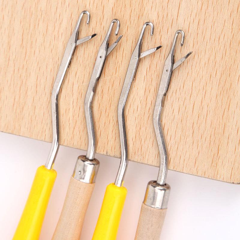 Häkel-Schal-Set: Großes DIY Garn & Häkelnadel für handgemachte Strickprojekte