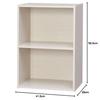 Iris Ohyama CX-2 Color Box, Bookshelf, TV Stand, 2-Tier Storage Box, Stylish Rack for Cosmetics, Perfect for Single Living, 41.5cm Wide x 29cm Deep x