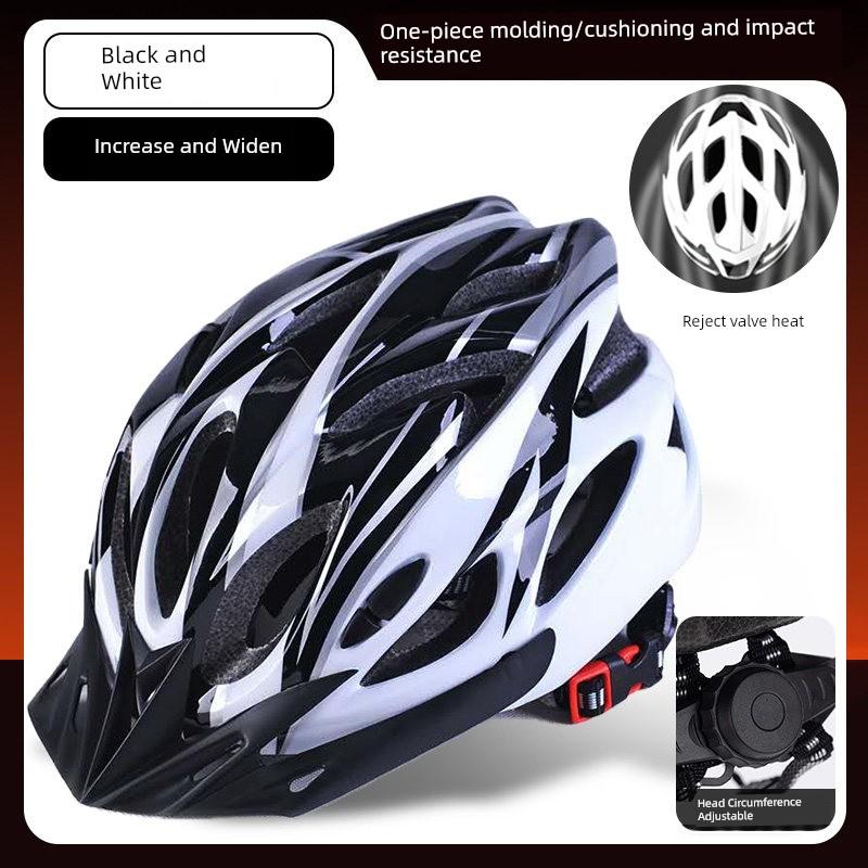 Yu Zhaolin's Premium Bicycle Helmet with Integrated Goggles, One-Piece Riding Helmet for Men and Women, Mountain and Road Safety Helmet