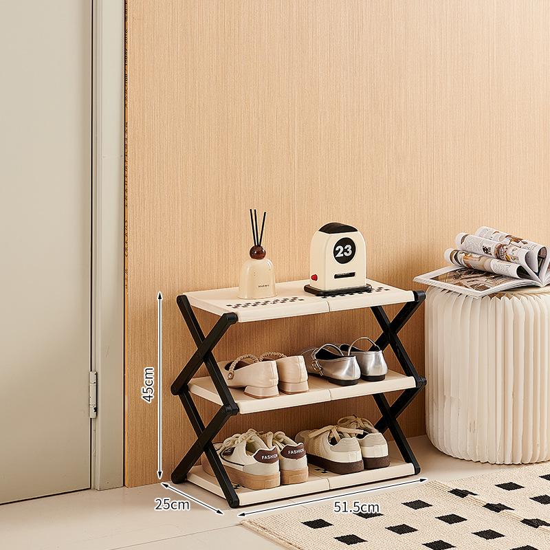 

Складная многоярусная обувница: Не требует установки, идеально для общежитий и домов