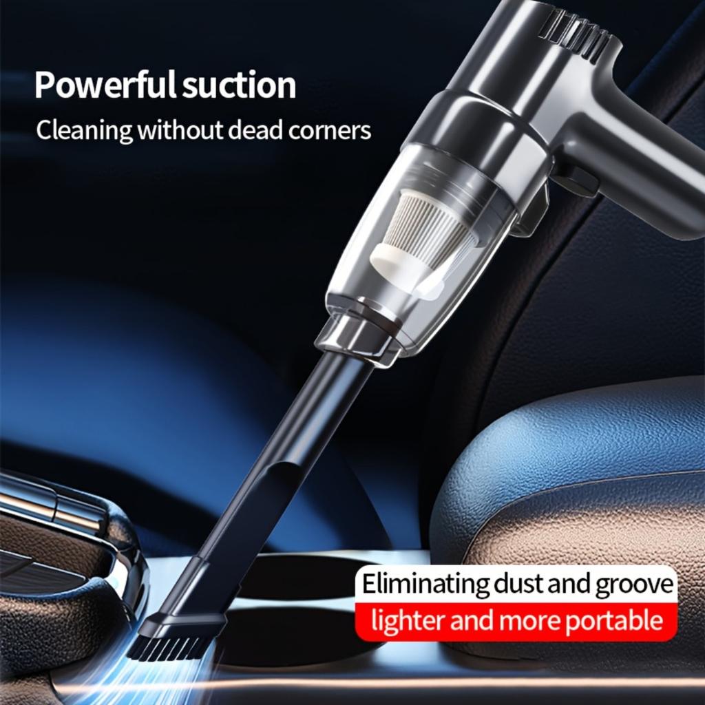 Car Vacuum Cleaner, High-power Charging, Wireless, Portable, Handheld, Small Car Vacuum Cleaner, Super Strong 12V