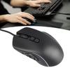 Wired Gaming RGB 10 6 Adjustable Comfortable 14 Light ABS Material for Computer Gamers Mouse, Light, Buttons, DPI, Grip, Effects, (Black)