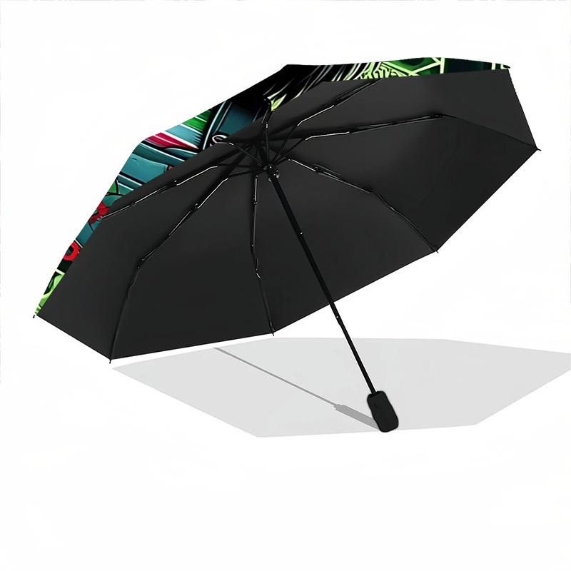1pc Horror Doll umbrella - automatic opening and closing, sturdy iron frame, formal occasions yy251027001