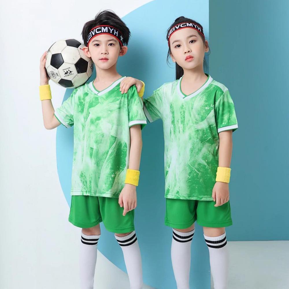 Football Suit Men'S And Women'S College Students Short-Sleeved Sports Adult Children'S Quick-Drying Training Suit Competition Jersey Summer 701