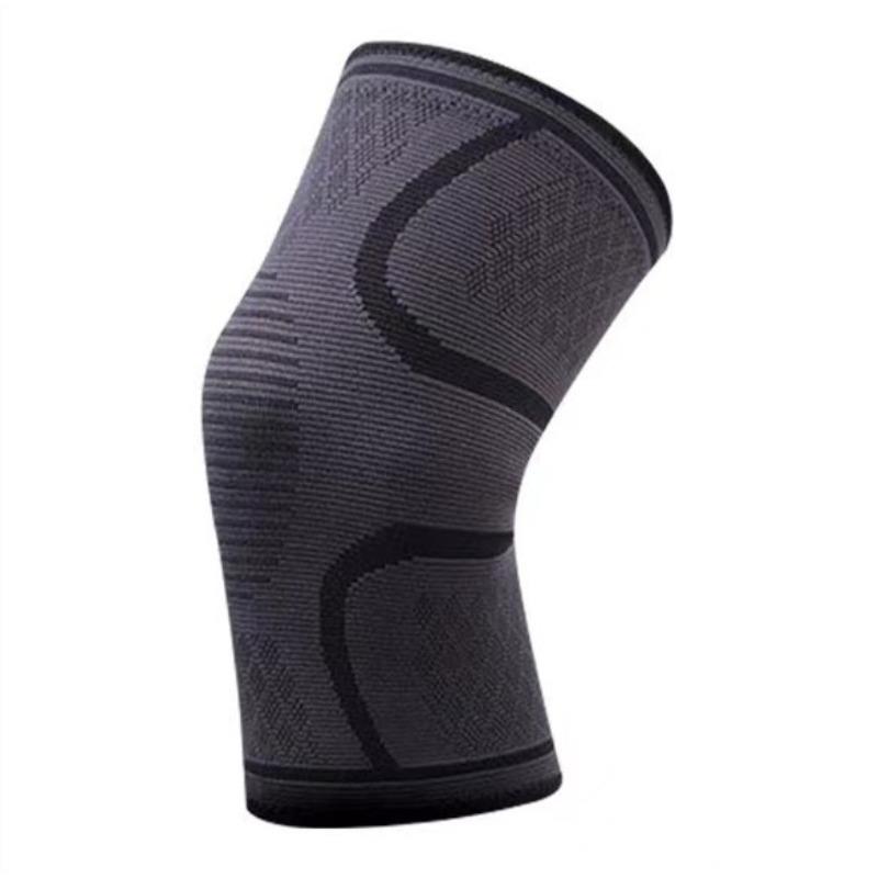 Genouillères de sport tricotées Running Basketball Cyclisme Fitness Antidérapantes Homme et Femme Respirantes Chaudes Genouillères en nylon
