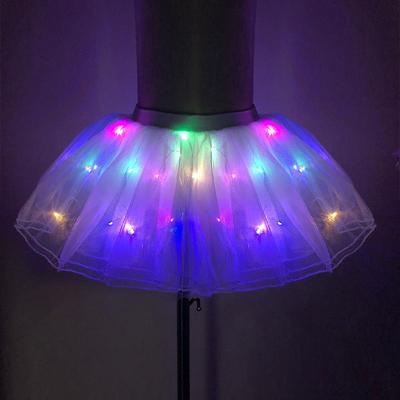 Gonna Tutu da Ballo di Halloween Luminosa per Bambine – Facile da Indossare/Sfilare