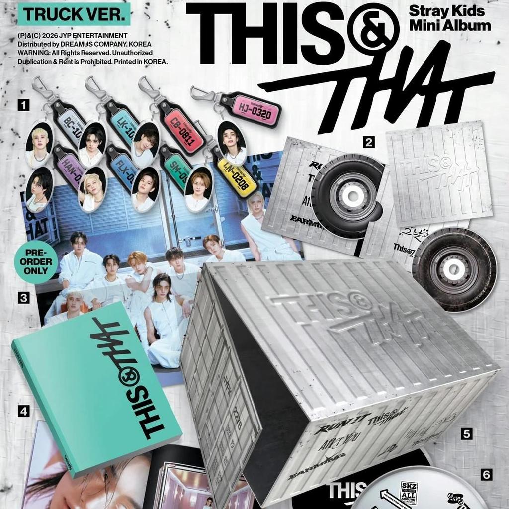 Stray Kids [THIS & THAT] 10th Mini Album TRUCK Version