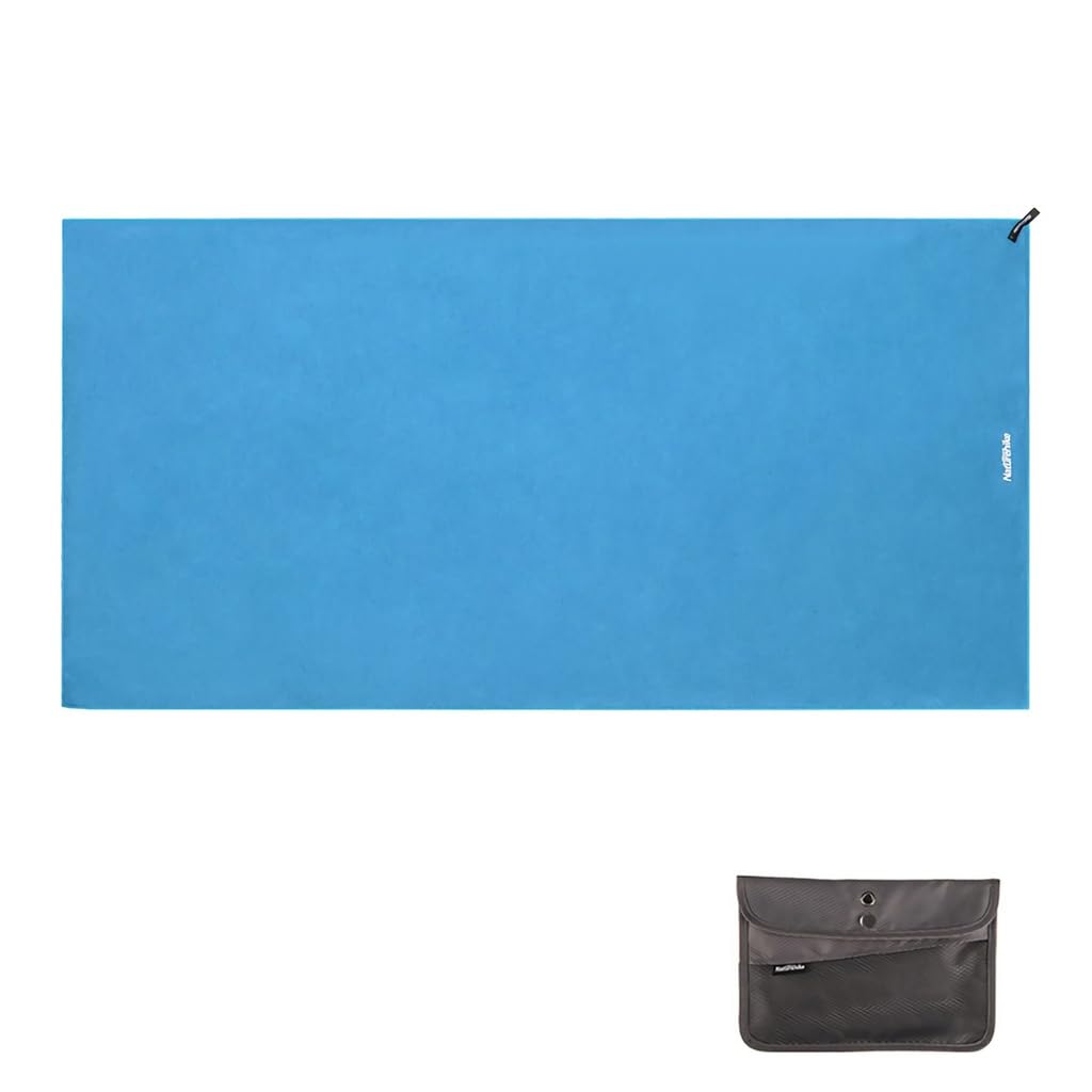 

Naturehike Compact Quick-Drying Sports Bath Gym Face Swimming Towel for Outdoor Swimming, Fitness, Camping, Travel, and Home Use (Blue, Bath Towel)