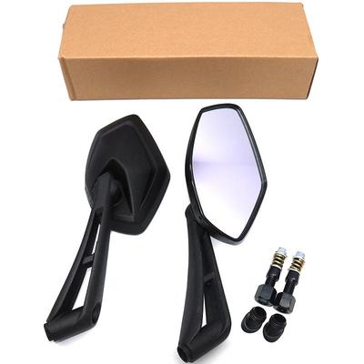 Moxin Motorcycle Rearview Mirror for Taiwan Cub Model - Universal Convex Reflector with 10mm Positive Thread.