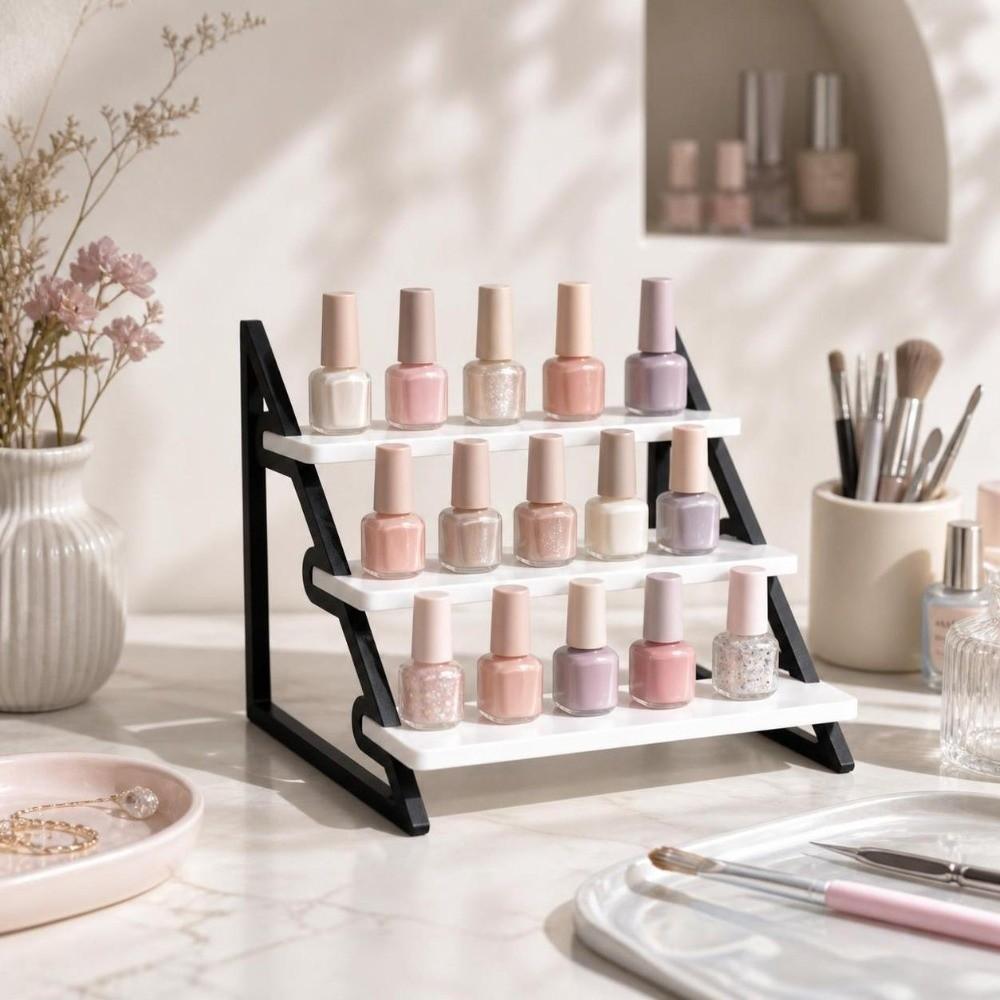 Space Saving Jewelry Dispaly Shelf 3D Printing Seasoning Organizer Doll Model Shelf Kitchen