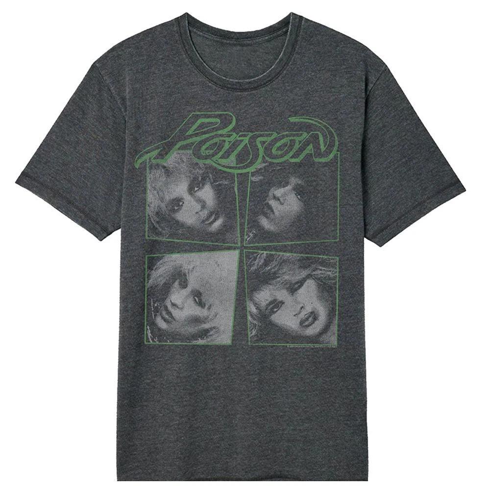Poison I Want Action Four Photos Vintage Wash Music  Children s T-shirt 140