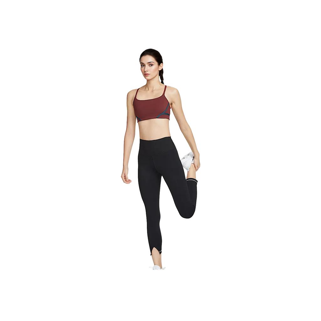 Nike Dri-Fit Convertible One Series Quick-Dry Soft Low-Intensity Support Sports Bra Women Underwear Dark-Team-Red HF5367-619