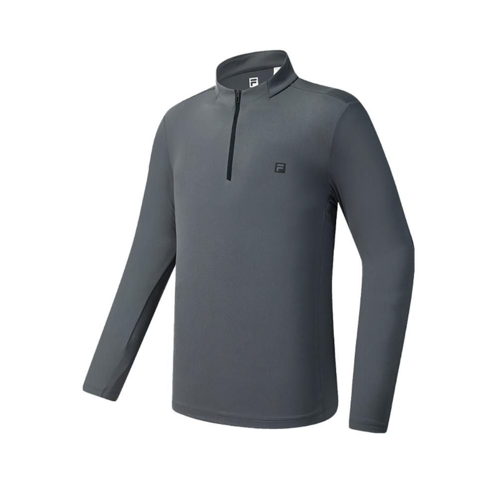 FILA Fitness Classic Long Sleeve Breathable T-Shirt Men Tops A11M541215FDY