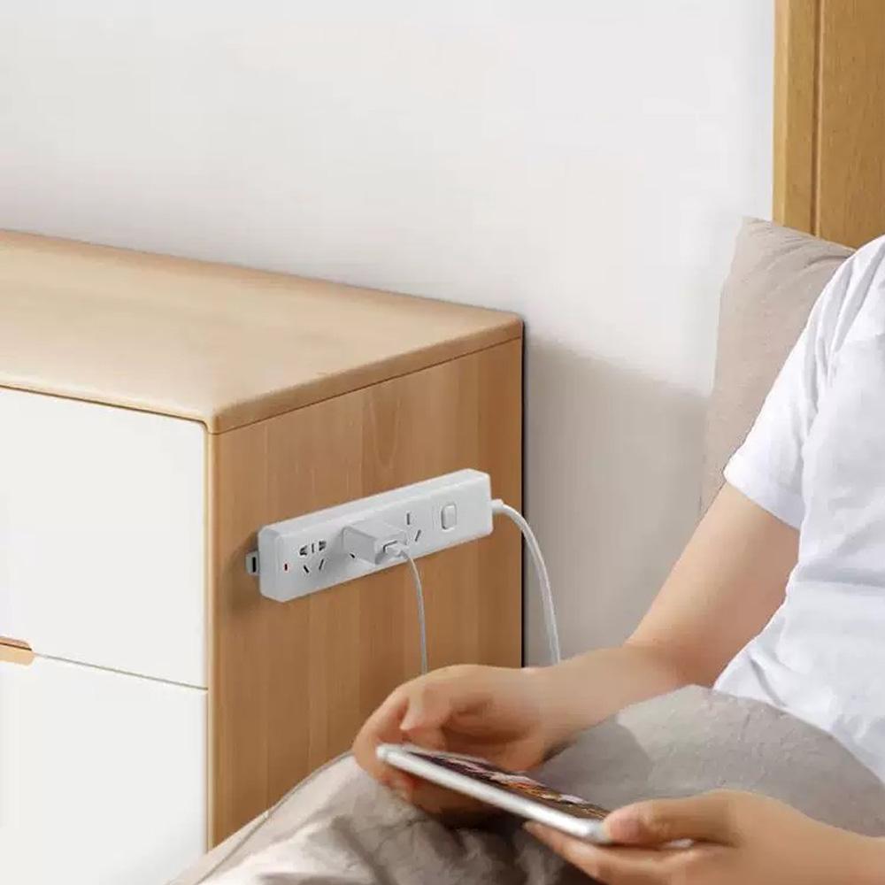 10PCS/5PCS/1PC Self-Adhesive Power Socket Strip Fixator Wall Mounted Self Adhesive Punch Free Row Plug Holder for Kitchen Home