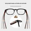 Unisex Spring-Temple Retro Reading Glasses – Fashionable & Versatile for Business & Casual Use